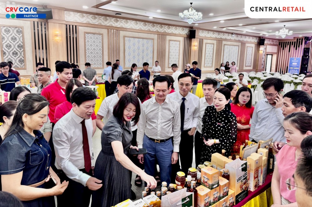 Kết nối giới thiệu và tiêu thụ đặc sản Hà Tĩnh tại hệ thống siêu thị của Central Retail Việt Nam