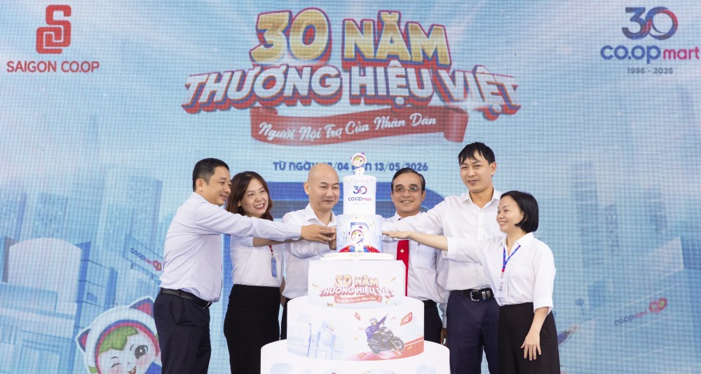 Saigon Co.op khởi động tháng sinh nhật mừng Co.opmart 30 năm 